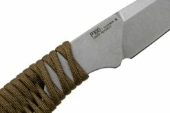 ANV Knives P100 Sleipner, Coyote Paracord, P100-005, Black Kydex Sheath, Cuchillo De Cuello -Cuchillos Ventas 2024 ANVP100 005 05 anv