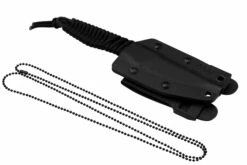 ANV Knives P100 Sleipner Cerakote, Black Paracord, P100-037, Black Kydex Sheath, Cuchillo De Cuello -Cuchillos Ventas 2024 ANVP100 037 06 anv