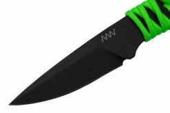 ANV Knives P100 Sleipner Cerakote, Neon Green Paracord, P100-043, Black Kydex Sheath, Cuchillo De Cuello -Cuchillos Ventas 2024 ANVP100 043 03 anv