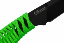 ANV Knives P100 Sleipner Cerakote, Neon Green Paracord, P100-043, Black Kydex Sheath, Cuchillo De Cuello -Cuchillos Ventas 2024 ANVP100 043 05 anv