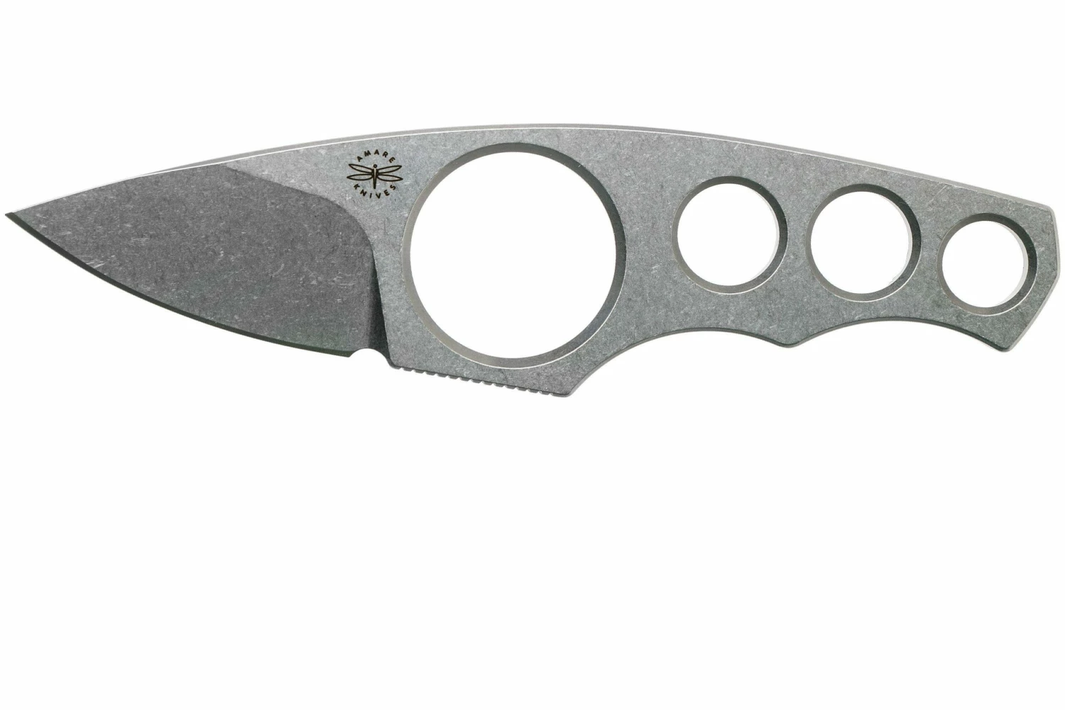 Amare Knives A-Max Stonewashed AM-SW Cuchillo De Cuello, Uli Hennicke Design 3 Amare Knives A-Max Stonewashed AM-SW Cuchillo De Cuello, Uli Hennicke Design