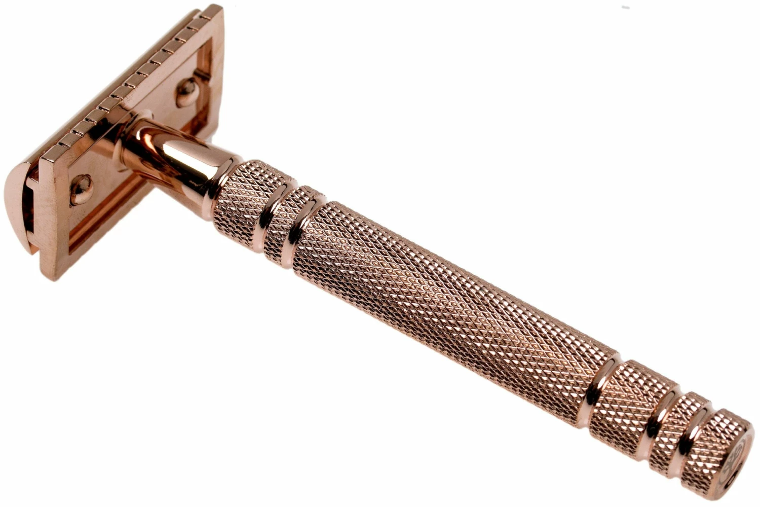 Böker Safety Razor Boraso Rose Gold 04BO222 Maquinilla De Afeitar Clásica, Oro Rosa 4 Böker Safety Razor Boraso Rose Gold 04BO222 Maquinilla De Afeitar Clásica, Oro Rosa - Imagen 2