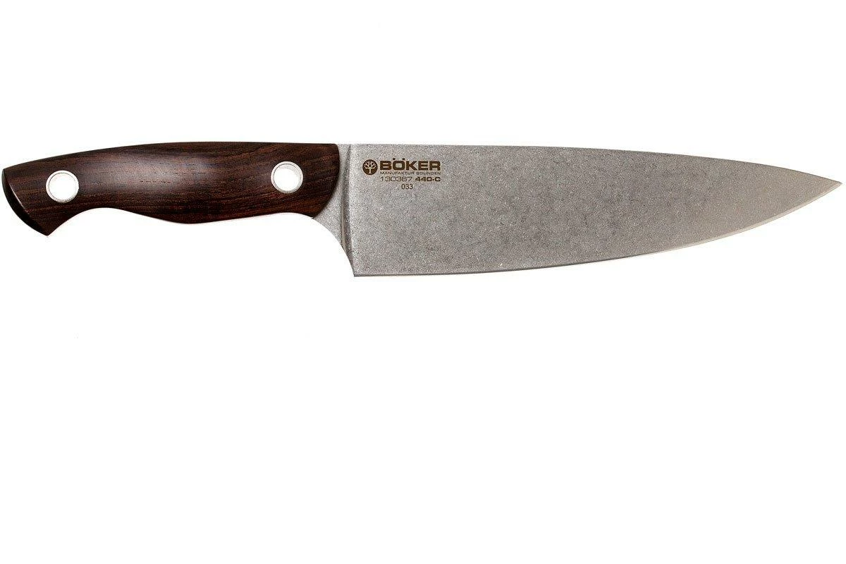 Böker 130367, Saga Cuchillo De Chef 20cm, Grenadill 4 Böker 130367, Saga Cuchillo De Chef 20cm, Grenadill - Imagen 2