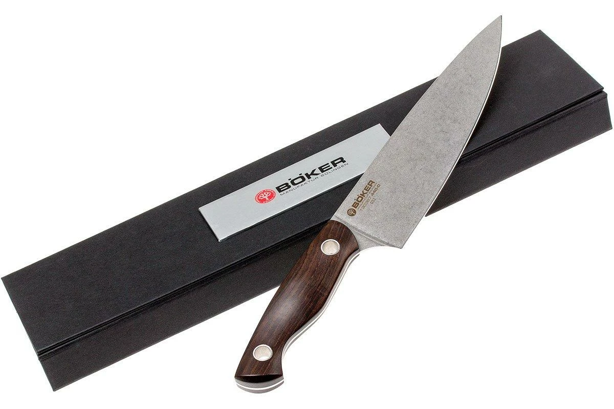 Böker 130367, Saga Cuchillo De Chef 20cm, Grenadill 9 Böker 130367, Saga Cuchillo De Chef 20cm, Grenadill - Imagen 7
