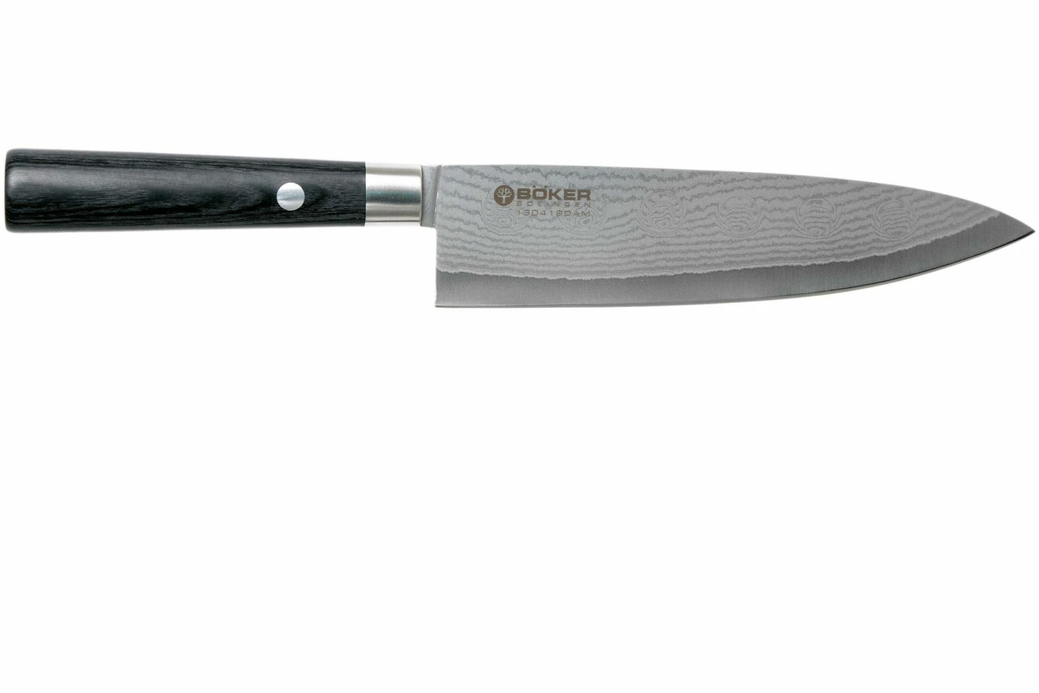 Böker Damast Black Cuchillo De Chef 15 Cm130419DAM 4 Böker Damast Black Cuchillo De Chef 15 Cm130419DAM - Imagen 2