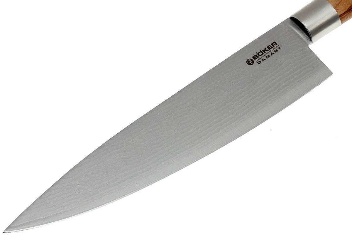 Böker Damast Olive 21,2 Cm Cuchillo De Chef, 130441DAM 4 Böker Damast Olive 21,2 Cm Cuchillo De Chef, 130441DAM - Imagen 2