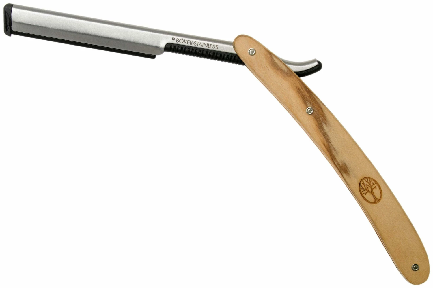 Böker Barberette Olive 140902 Navaja De Afeitar Shavette 3 Böker Barberette Olive 140902 Navaja De Afeitar Shavette