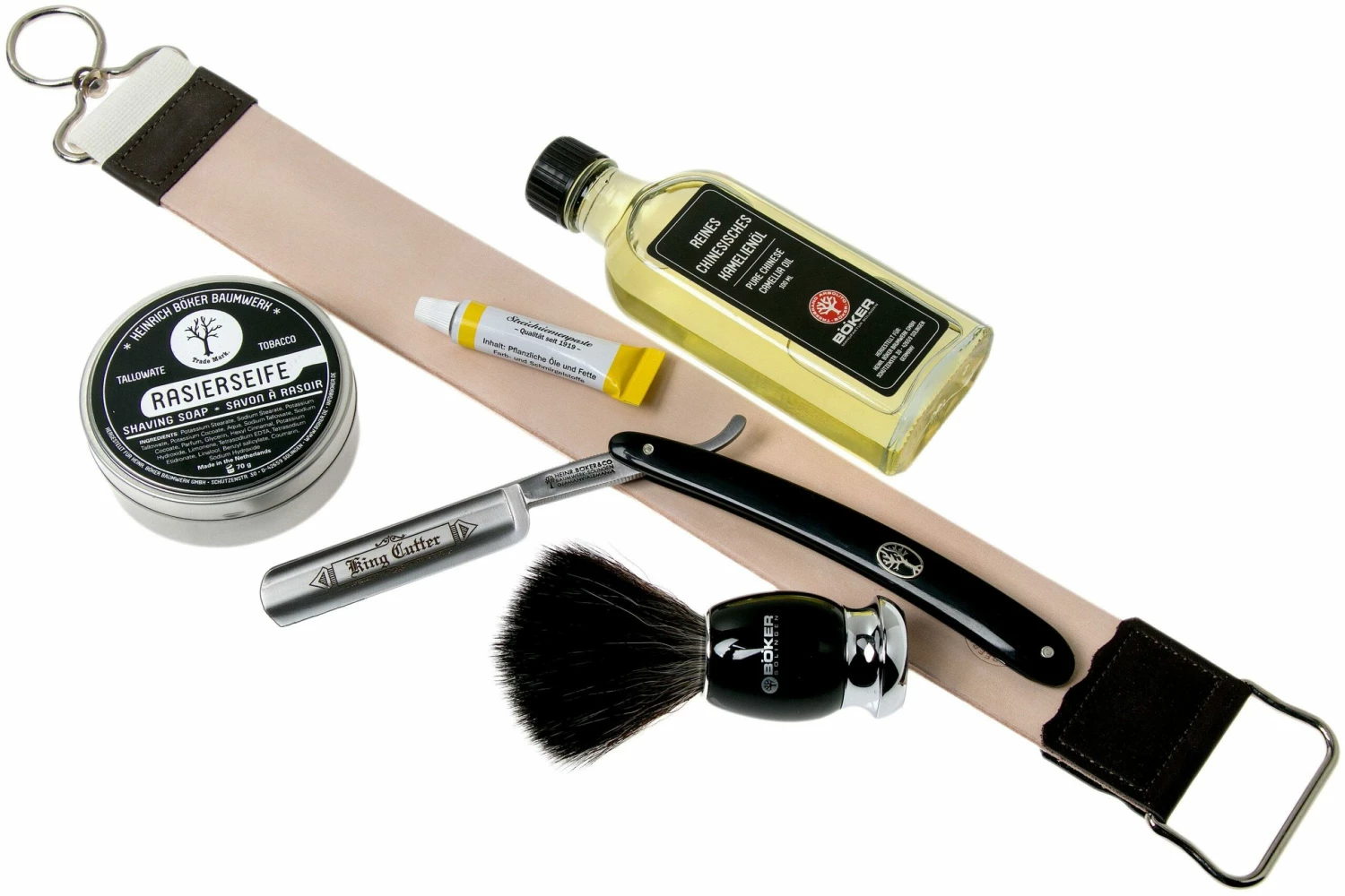 Böker King Cutter Shaving Starter Set 141524SET Set De Afeitar 3 Böker King Cutter Shaving Starter Set 141524SET Set De Afeitar