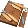 BeaverCraft Professional Spoon And Kuksa Carving Set S43 Libro, Juego De Tallado De Madera Con Libro De Almacenamiento De Madera -Cuchillos Ventas 2024 BVS43BOOK 01 beavercraft