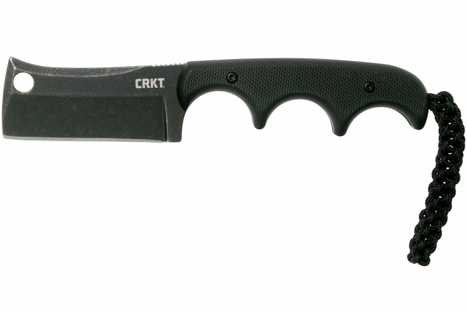 CRKT Minimalist Cleaver Blackout 2383K Cuchillo De Cuello, Alan Folts Design 3 CRKT Minimalist Cleaver Blackout 2383K Cuchillo De Cuello, Alan Folts Design