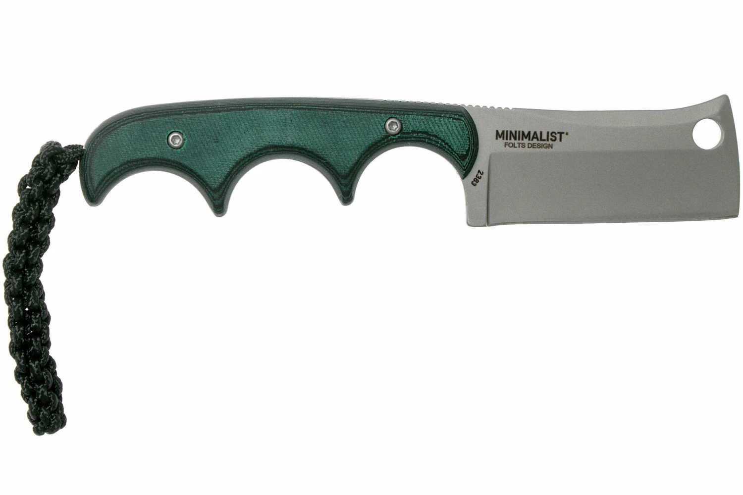 CRKT Minimalist Cleaver 2383 Cuchillo De Cuello, Alan Folts Design 4 CRKT Minimalist Cleaver 2383 Cuchillo De Cuello, Alan Folts Design - Imagen 2