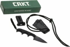 CRKT Minimalist Drop Point 2384K Cuchillo De Cuello, Alan Folts Design -Cuchillos Ventas 2024 CK 2384K 06 crkt ck 2384k 06