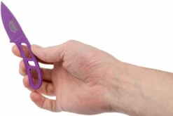 ESEE Candiru Purple CAN-PURP Cuchillo De Cuello Con Funda Blanca + Clip De Cinturón -Cuchillos Ventas 2024 EE CAN PURP 05 esee knives v201901