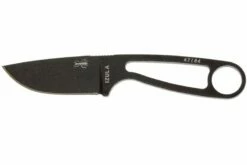 ESEE Izula Black IZULA-B Cuchillo De Cuello Con Funda Negra + Clip De Cinturón