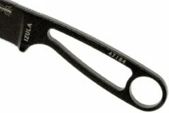 ESEE Izula Black IZULA-B Cuchillo De Cuello Con Funda Negra + Clip De Cinturón -Cuchillos Ventas 2024 EE IZULA B 05 esee knives izula black ee izula b d3