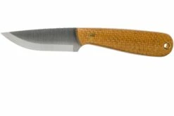 Brisa Necker 70, 001 Scandi Mustard Micarta, Cuchillo De Cuello