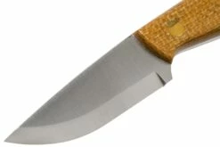 Brisa Necker 70, 001 Scandi Mustard Micarta, Cuchillo De Cuello -Cuchillos Ventas 2024 ENZ 001 03 enzo brisa