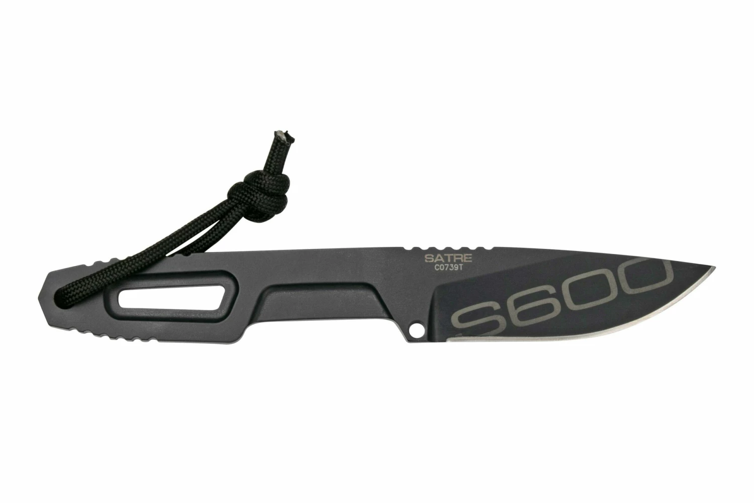 Extrema Ratio Satre S600, Black 04.1000.0222/BLK/S6 Cuchillo De Cuello 3 Extrema Ratio Satre S600, Black 04.1000.0222/BLK/S6 Cuchillo De Cuello - Imagen 2