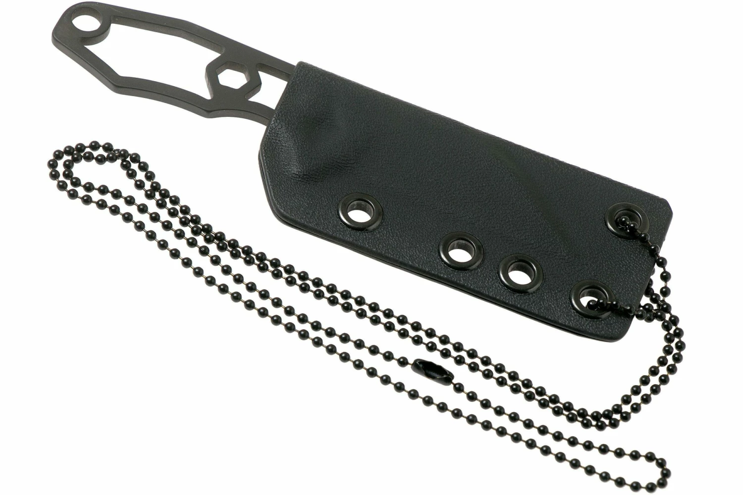 Rick Hinderer LP-1 Wharncliffe DLC Black Cuchillo De Cuello, Con UltiClip 7 Rick Hinderer LP-1 Wharncliffe DLC Black Cuchillo De Cuello, Con UltiClip - Imagen 5