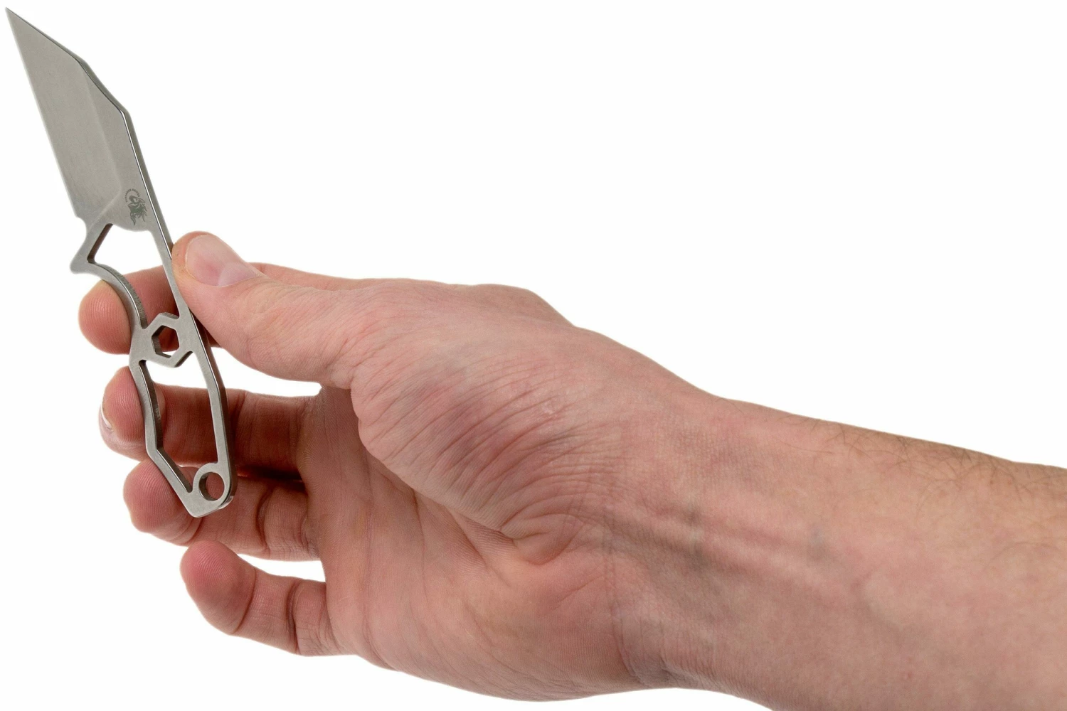 Rick Hinderer LP-1 Wharncliffe Cuchillo De Cuello 7 Rick Hinderer LP-1 Wharncliffe Cuchillo De Cuello - Imagen 5