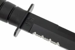 KA-BAR Tanto 1245 Cuchillo De Supervivencia, Parcialmente Dentado, Funda Kydex -Cuchillos Ventas 2024 KA1245 03 ka bar ka1245 03