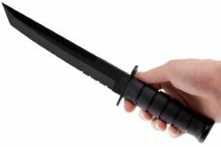 KA-BAR Tanto 1245 Cuchillo De Supervivencia, Parcialmente Dentado, Funda Kydex -Cuchillos Ventas 2024 KA1245 06 ka bar ka1245 06