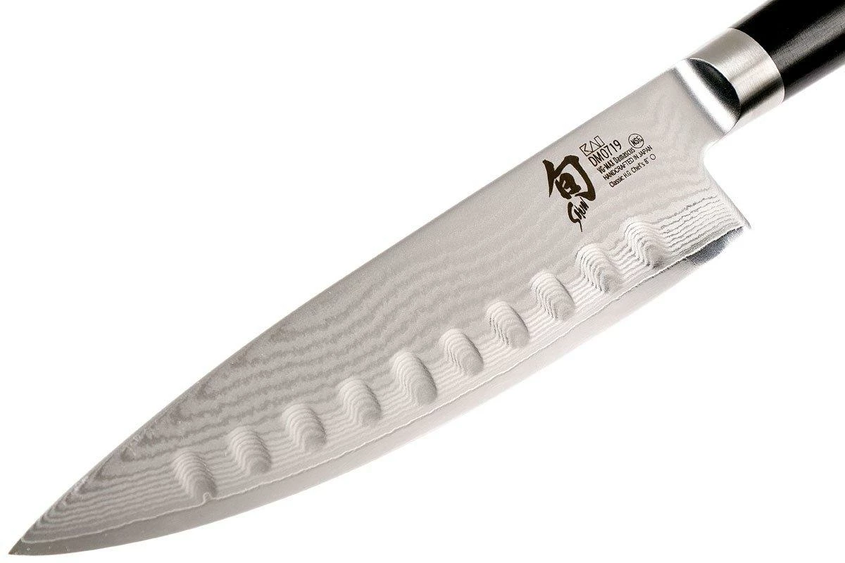 Kai Shun Cuchillo De Chef Alveolado 20 Cm 5 Kai Shun Cuchillo De Chef Alveolado 20 Cm - Imagen 3