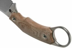 LionSteel H1 Skinner CVN Natural Canvas Micarta Cuchillo Fijo, Tommaso Rumici Design -Cuchillos Ventas 2024 LI H1 CVN 04 lionsteel