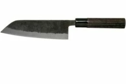 Munetoshi Nashiji Black Bunka Cuchillo De Chef 16.5 Cm