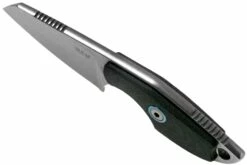 MKM Mikro 2 Wharncliffe, Stonewashed Black G10 Cuchillo De Cuello, Jesper Voxnaes Design -Cuchillos Ventas 2024 MMK MR02 GBK 04 mkm knives