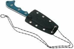 QSP Knife Neckmuk QS125-D Blue Micarta Cuchillo De Cuello -Cuchillos Ventas 2024 QS125 D 05 qsp