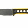 QSP Knife Canary QS141-A2 Blackwashed, Black Yellow G10, Cuchillo De Cuello -Cuchillos Ventas 2024 QS141 A2 01 qsp