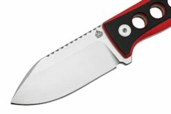 QSP Knife Canary QS141-B1 Stonewashed, Black Red G10, Cuchillo De Cuello -Cuchillos Ventas 2024 QS141 B1 03 qsp