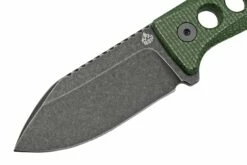 QSP Knife Canary QS141-C2 Blackwashed, Black Green G10, Cuchillo De Cuello -Cuchillos Ventas 2024 QS141 C2 03 qsp