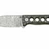 QSP Knife Canary QS141-E Damascus, Aluminium Foil Carbon Fibre, Cuchillo De Cuello -Cuchillos Ventas 2024 QS141 E 01 qsp
