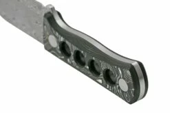 QSP Knife Canary QS141-E Damascus, Aluminium Foil Carbon Fibre, Cuchillo De Cuello -Cuchillos Ventas 2024 QS141 E 04 qsp