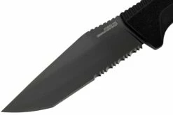 SOG Trident FX 17-12-02-57 Blackout, Partially Serrated, Cuchillo Fijo -Cuchillos Ventas 2024 SOG 17 12 02 57 03 sog