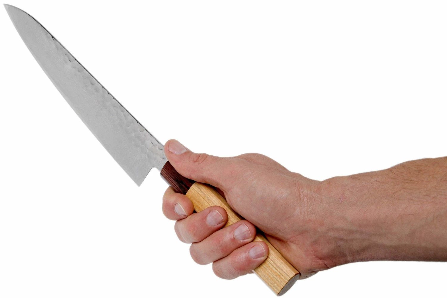 Sakai Takayuki Cuchillo De Chef 33-Capas Damascus Hammered WA 21 Cm 8 Sakai Takayuki Cuchillo De Chef 33-Capas Damascus Hammered WA 21 Cm - Imagen 6