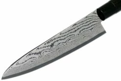 Tojiro Shippu Black Damascus Cuchillo De Chef 21 Cm, FD-1594 -Cuchillos Ventas 2024 TJFD 1594 03 tojiro sippu black