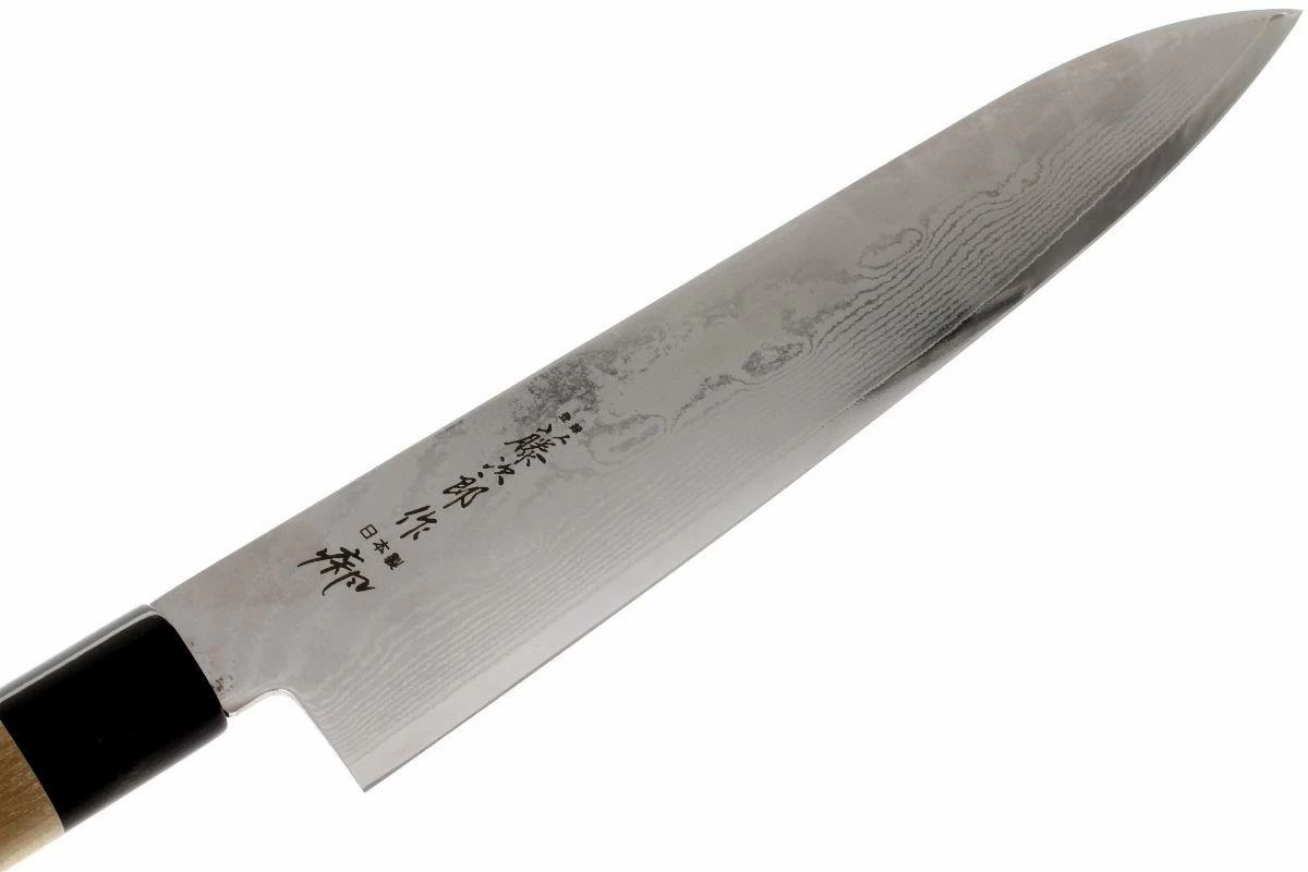 Tojiro Shippu De 63 Capas Damasco, Cuchillo De Chef 24 Cm 6 Tojiro Shippu De 63 Capas Damasco, Cuchillo De Chef 24 Cm - Imagen 4