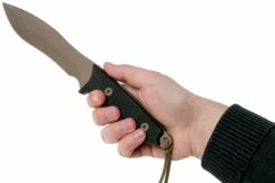 Spartan Blades Ronin Shinto, FDE Blade, Black Handle, Cuchillo De Exterior -Cuchillos Ventas 2024 USSB47DEBKNLTN 06 spartan blades