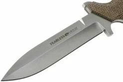 Viper Fearless VT4018CM Sleipner Stonewashed, Brown Canvas Micarta, Cuchillo Fijo, Rumici Design -Cuchillos Ventas 2024 VPVT4018CM 03 viper