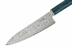 Xin Cutlery XinCraft XC132 Cuchillo De Chef Azul Arce Spalted Tailpin 20 Cm -Cuchillos Ventas 2024 XC132 03 xin