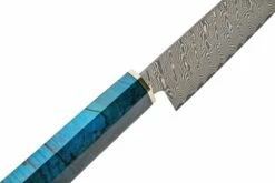 Xin Cutlery XinCraft XC132 Cuchillo De Chef Azul Arce Spalted Tailpin 20 Cm -Cuchillos Ventas 2024 XC132 05 xin