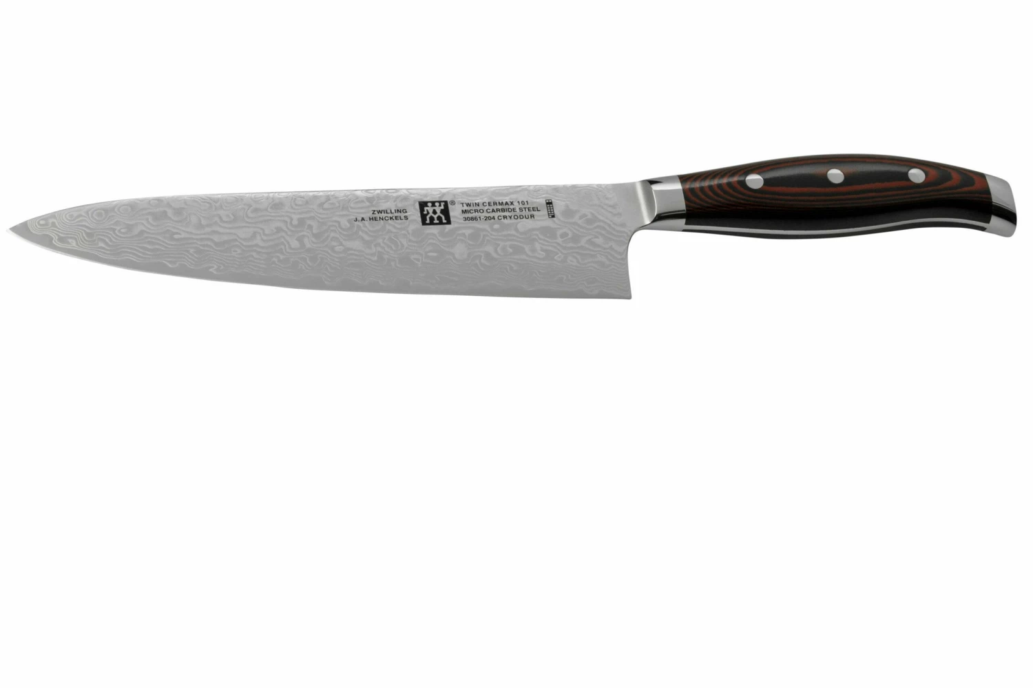Zwilling Twin Cermax 30861-204-0, Cuchillo De Chef De Acero Damasco De 133 Capas, 20 Cm 3 Zwilling Twin Cermax 30861-204-0, Cuchillo De Chef De Acero Damasco De 133 Capas, 20 Cm
