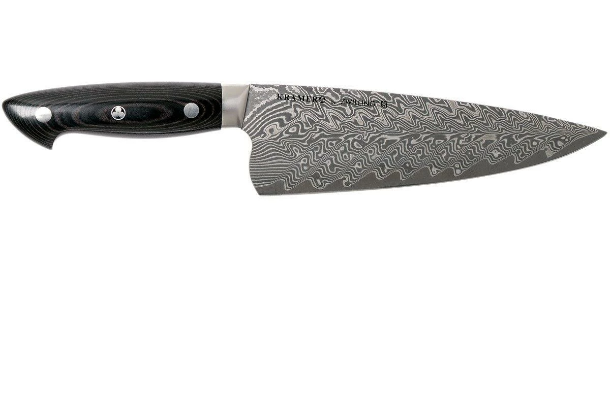 Bob Kramer By Zwilling Euro Acero Inoxidable Cuchillo De Chef 20 Cm, 34891-201-0 4 Bob Kramer By Zwilling Euro Acero Inoxidable Cuchillo De Chef 20 Cm, 34891-201-0 - Imagen 2
